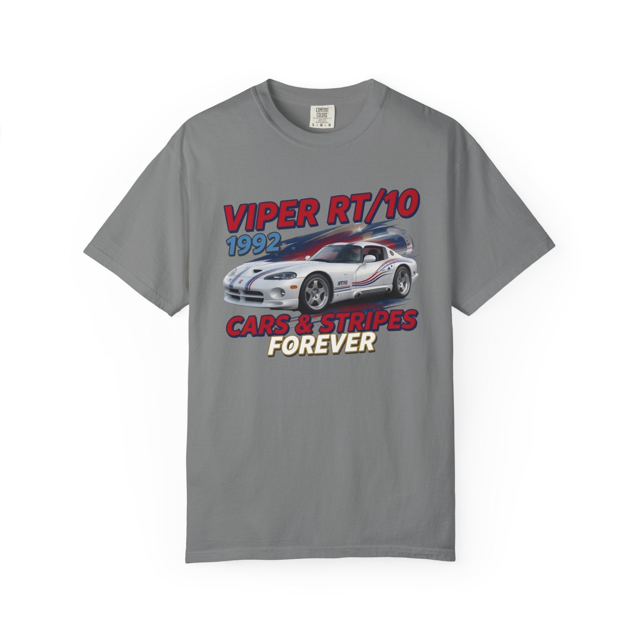 Cars & Stripes Forever 1992 Viper RT/10 Tee