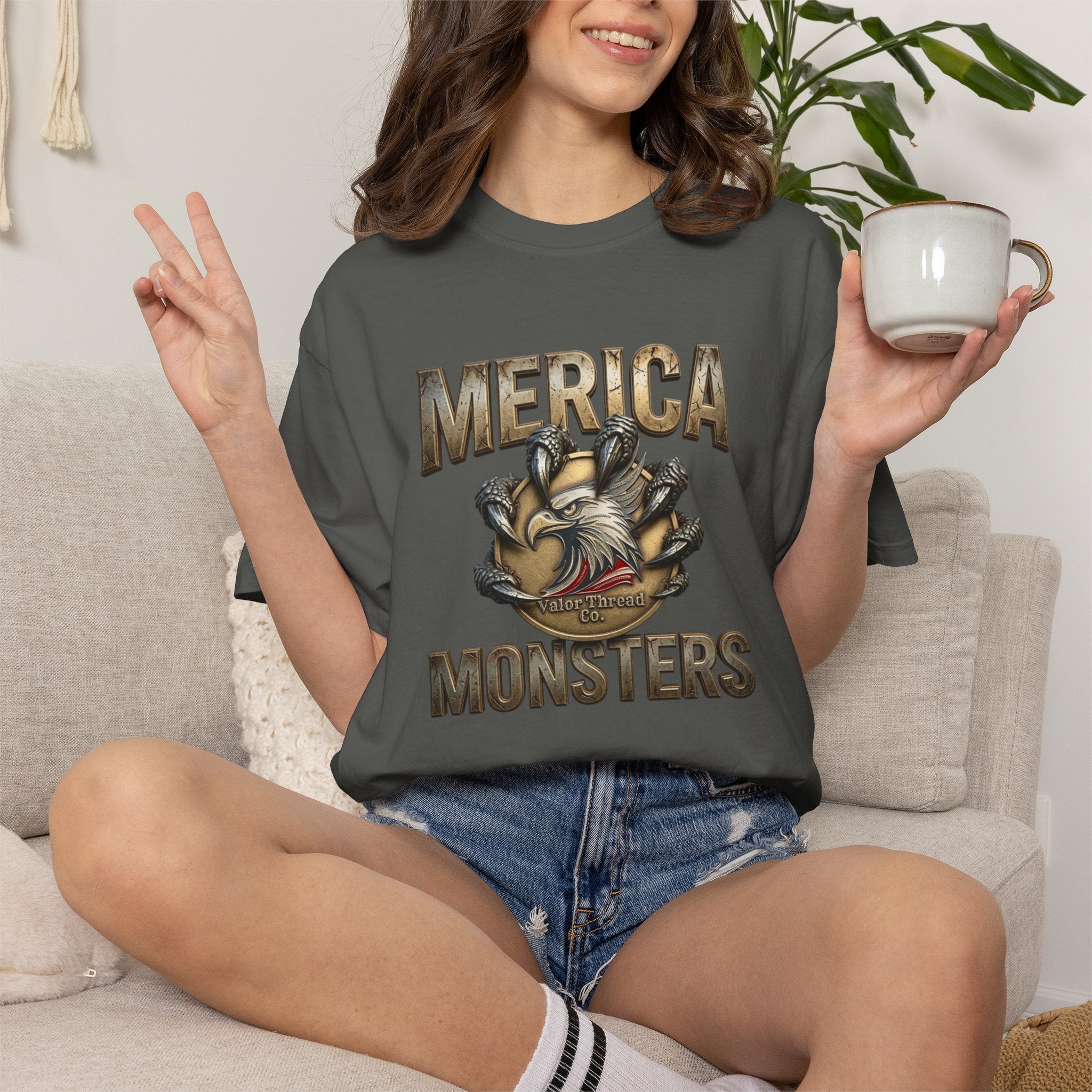 MERICA MONSTERS Mothman Tee