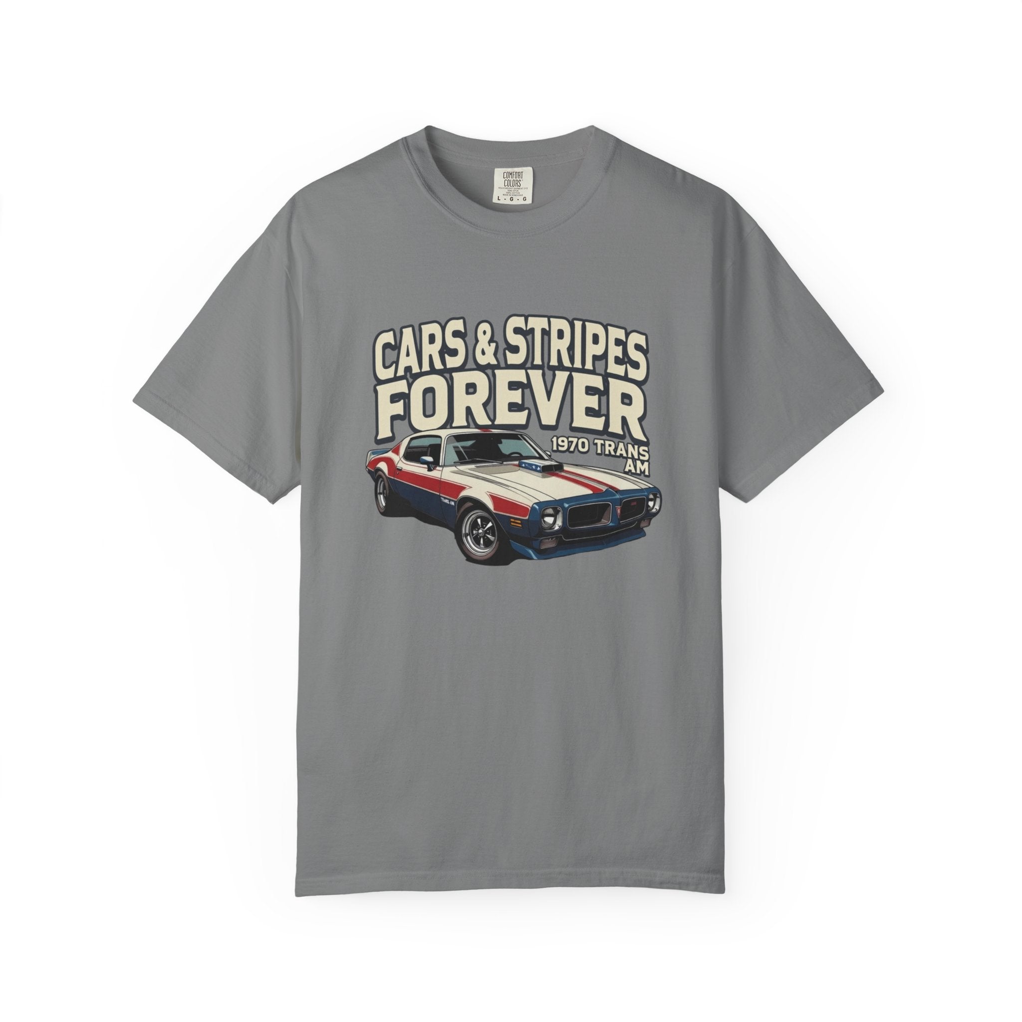 Cars & Stripes Forever 1970 Trans Am Tee