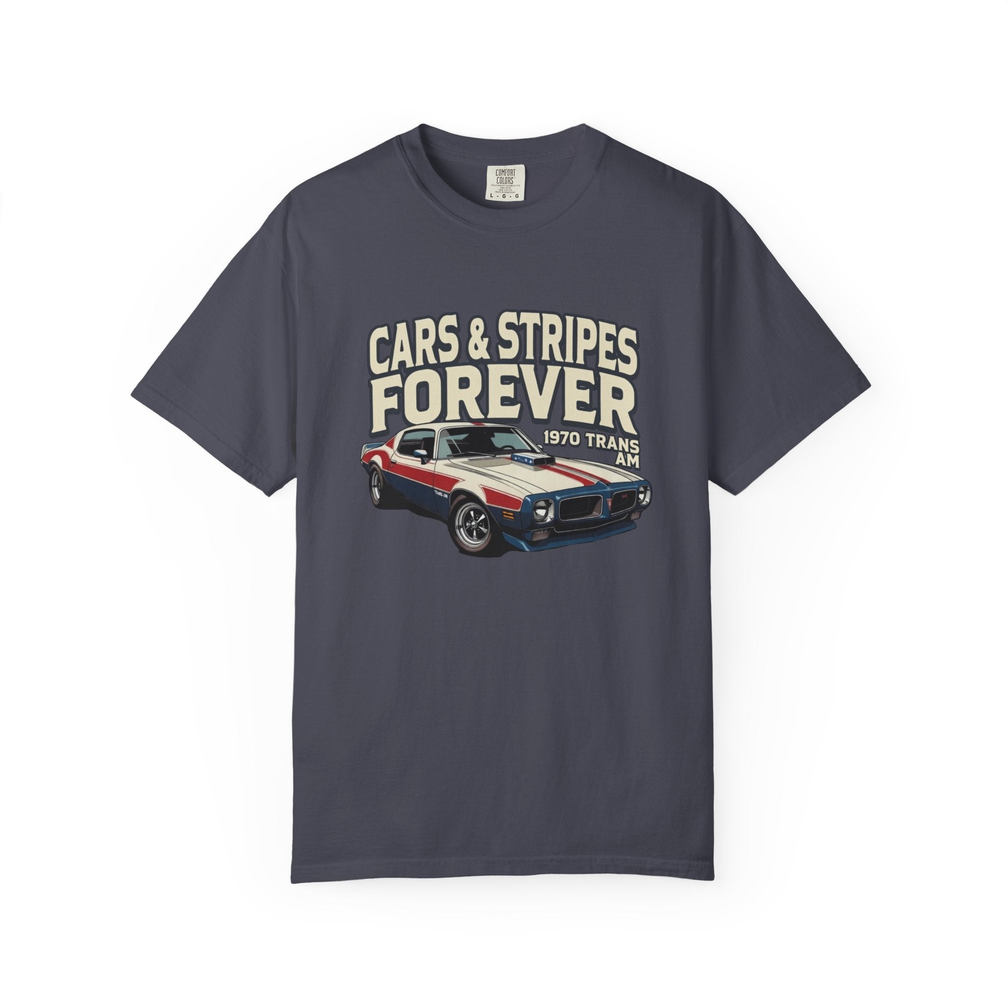 Cars & Stripes Forever 1970 Trans Am Tee