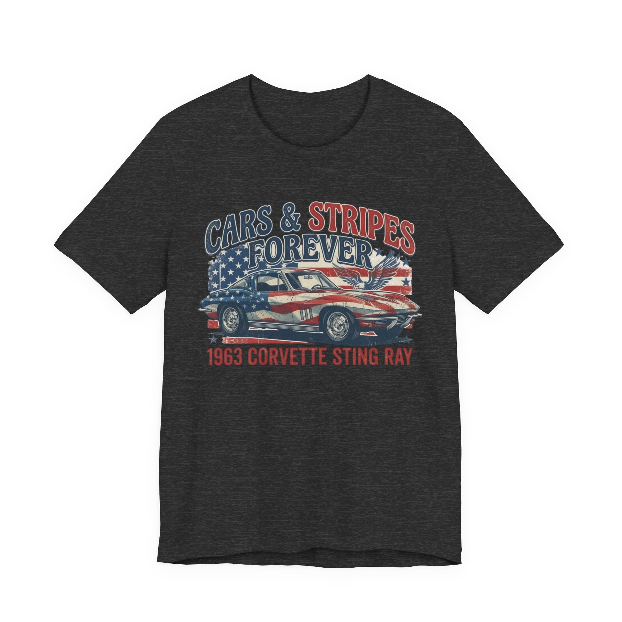 Cars & Stripes Forever: 1963 Corvette Stingray Tee
