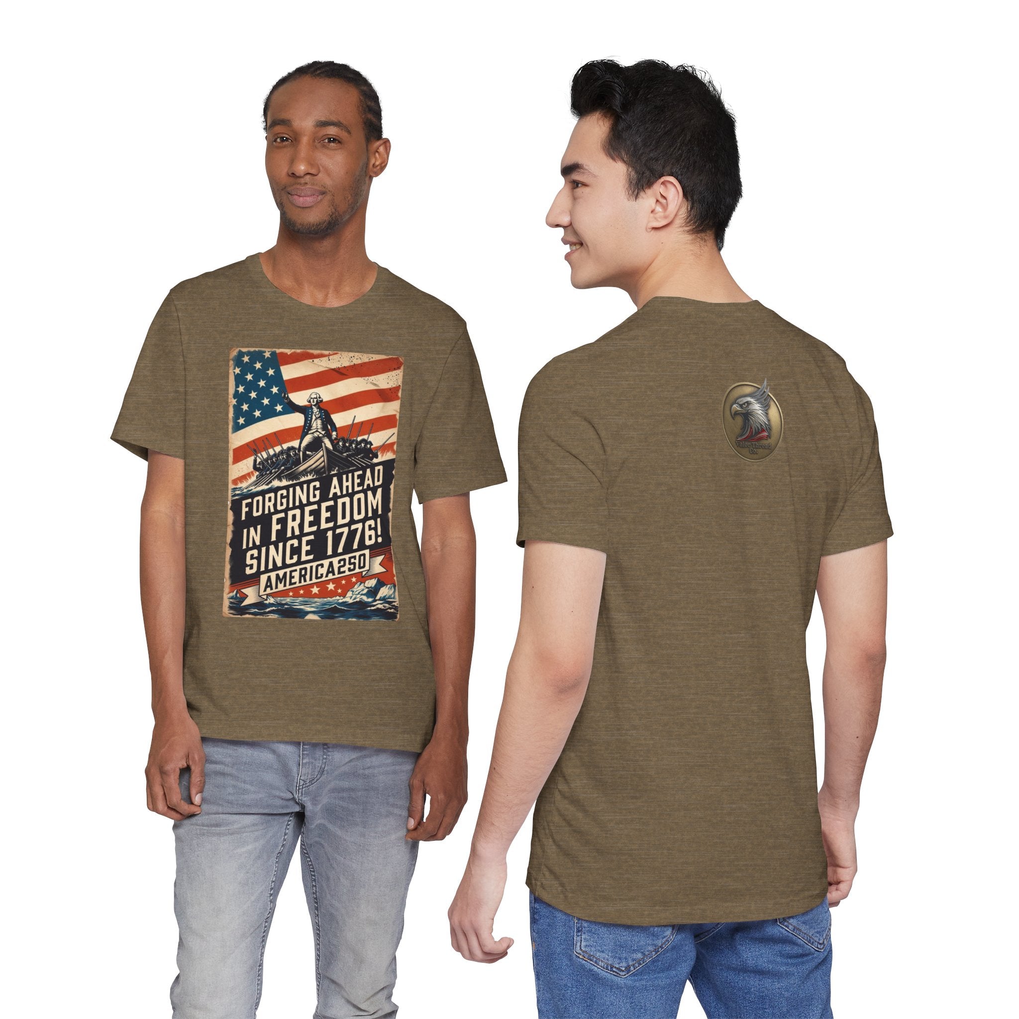 Forging Ahead In Freedom America250 Tee