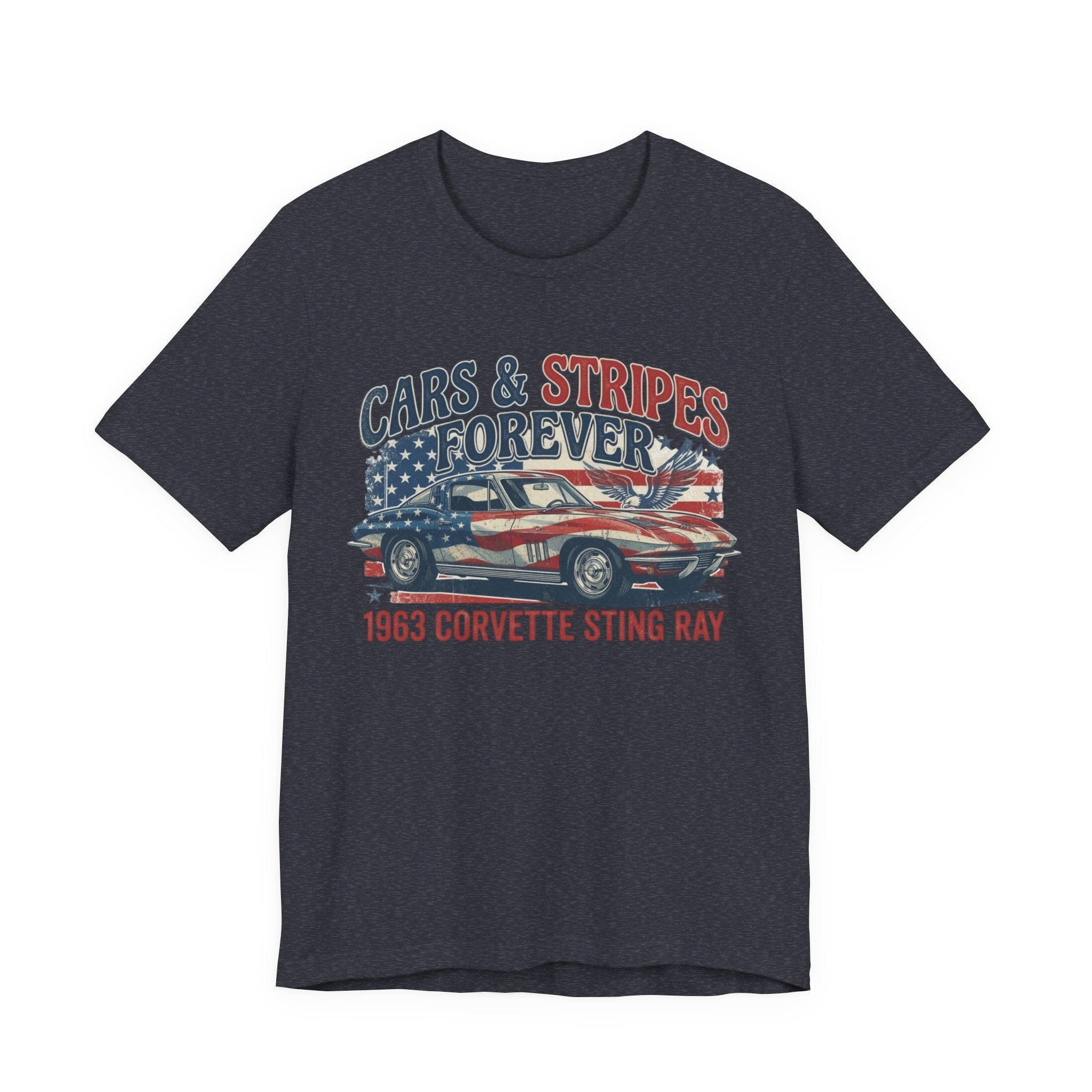 Cars & Stripes Forever: 1963 Corvette Stingray Tee