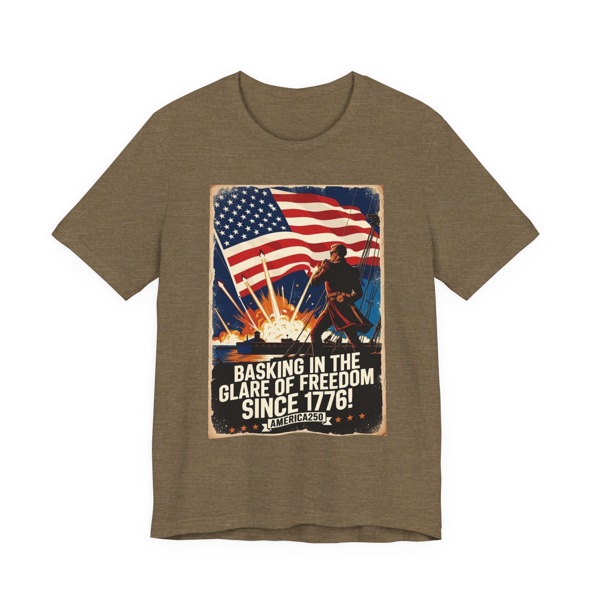 Basking In The Glare Of Freedom America250 Tee