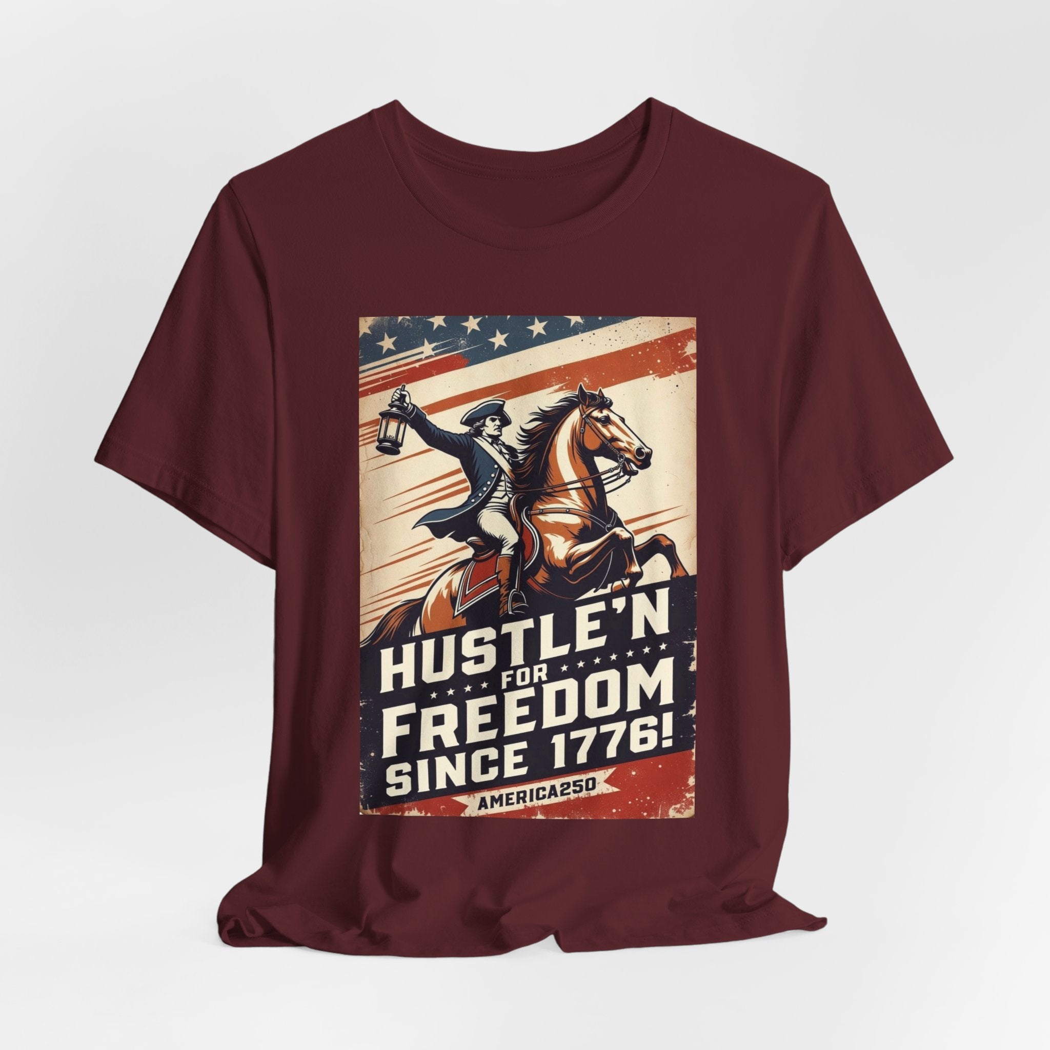 Hustle'n For Freedom America250 Tee