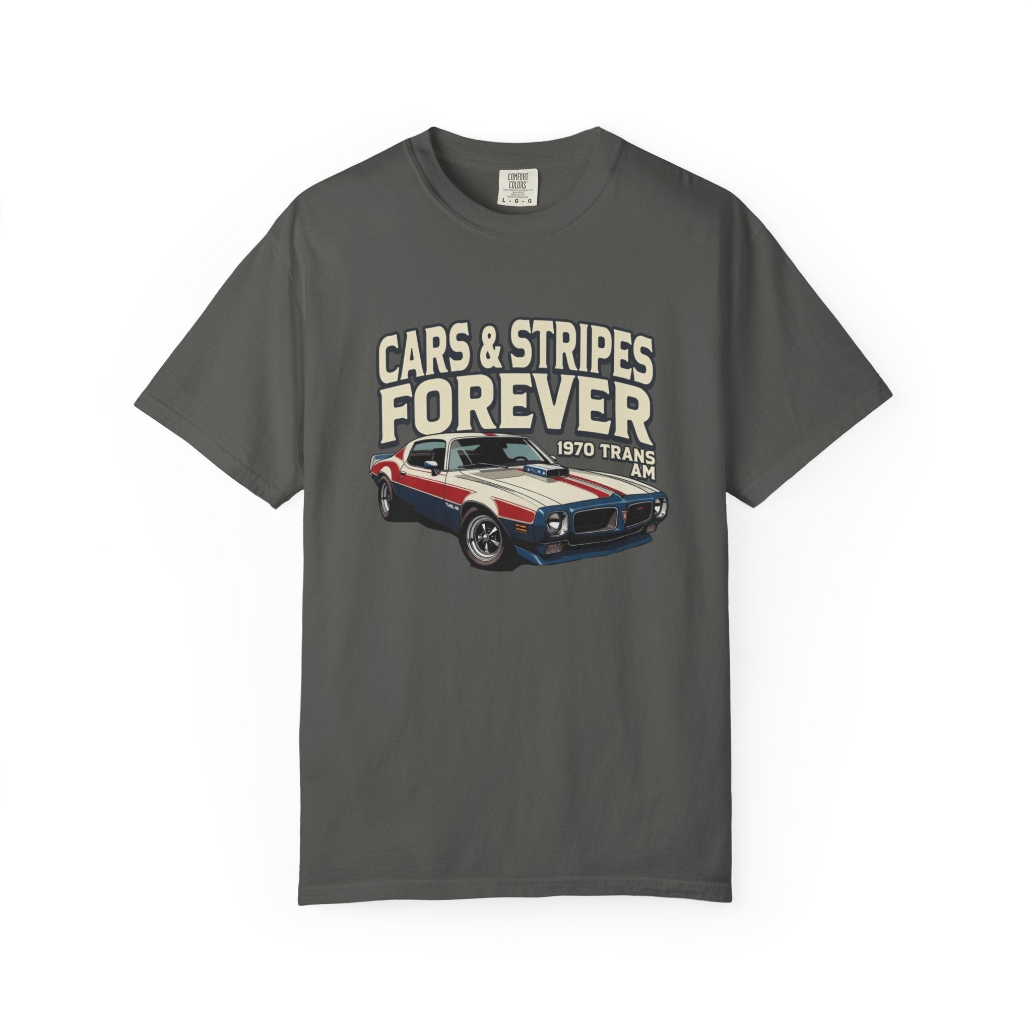 Cars & Stripes Forever 1970 Trans Am Tee