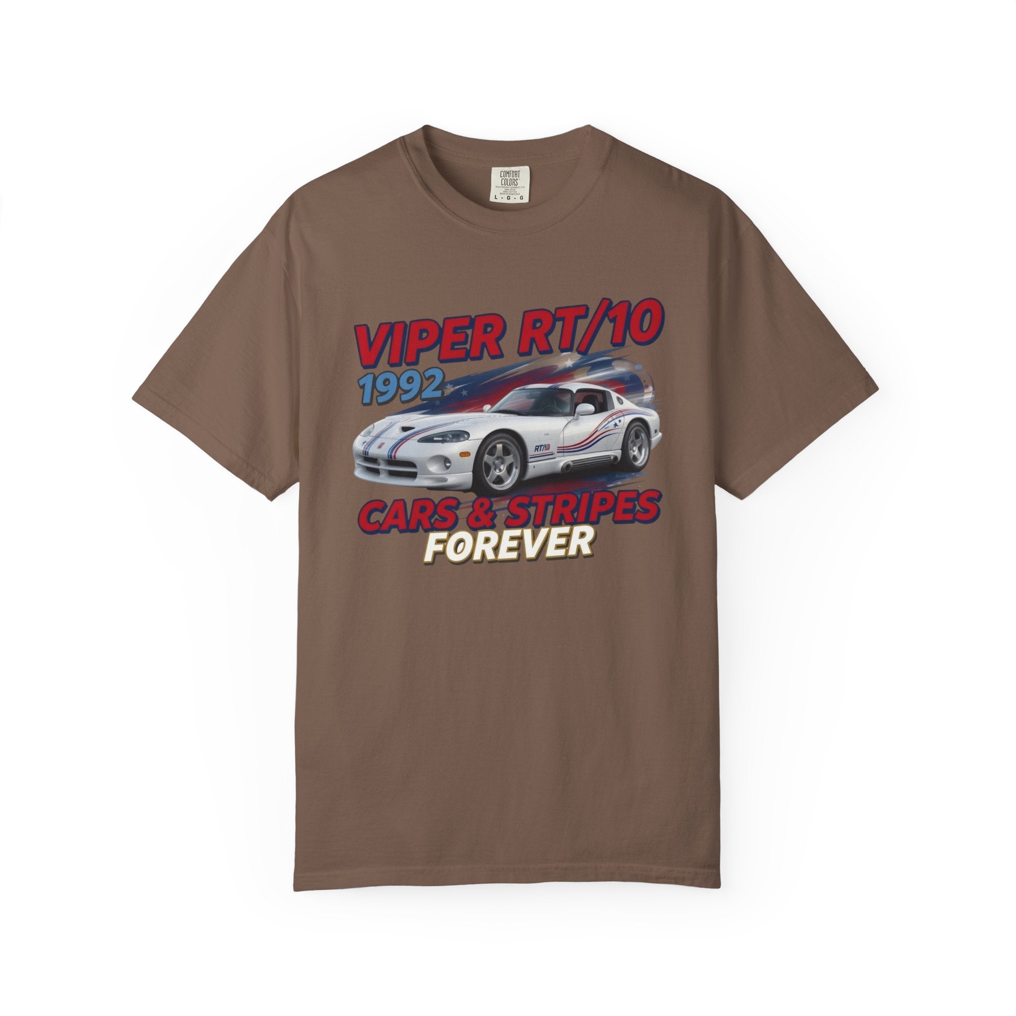 Cars & Stripes Forever 1992 Viper RT/10 Tee