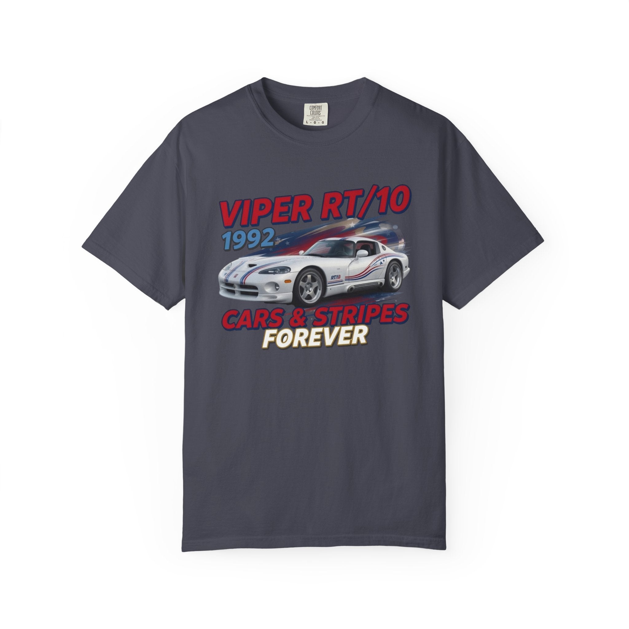 Cars & Stripes Forever 1992 Viper RT/10 Tee