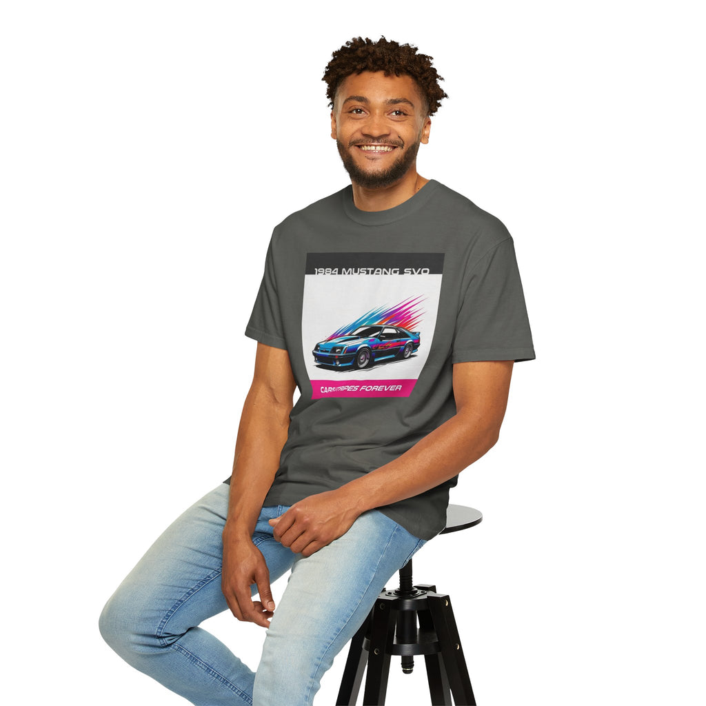 Cars & Stripes Forever 1984 Mustang SVO Tee