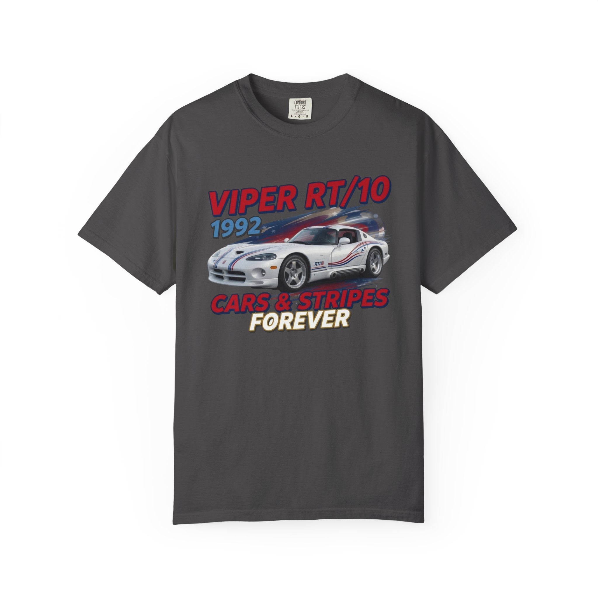 Cars & Stripes Forever 1992 Viper RT/10 Tee