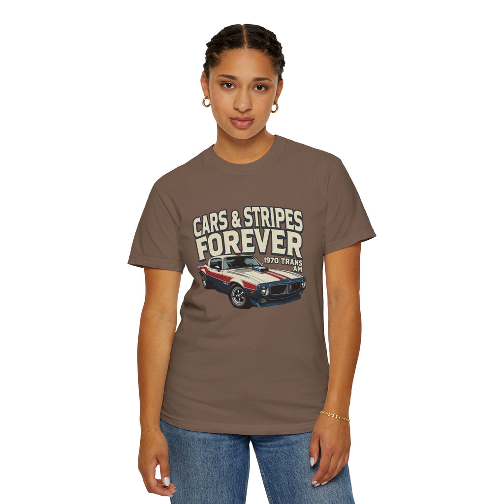 Cars & Stripes Forever 1970 Trans Am Tee