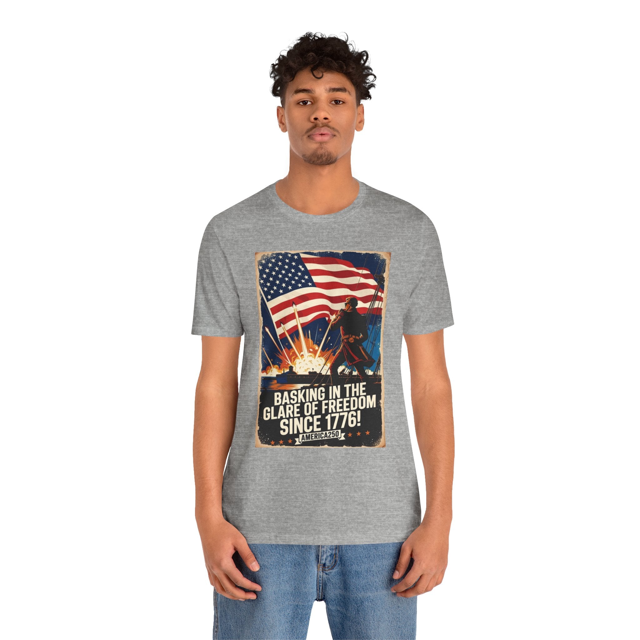 Basking In The Glare Of Freedom America250 Tee