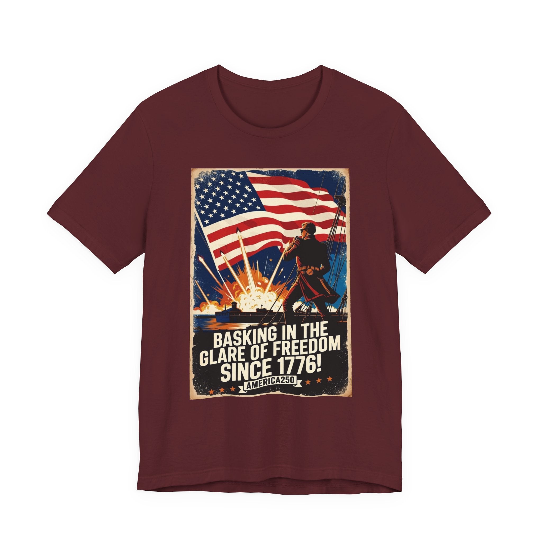 Basking In The Glare Of Freedom America250 Tee