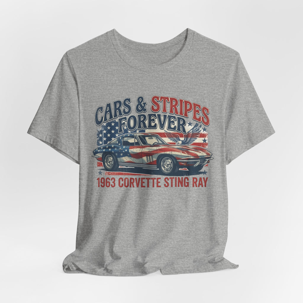 Cars & Stripes Forever: 1963 Corvette Stingray Tee