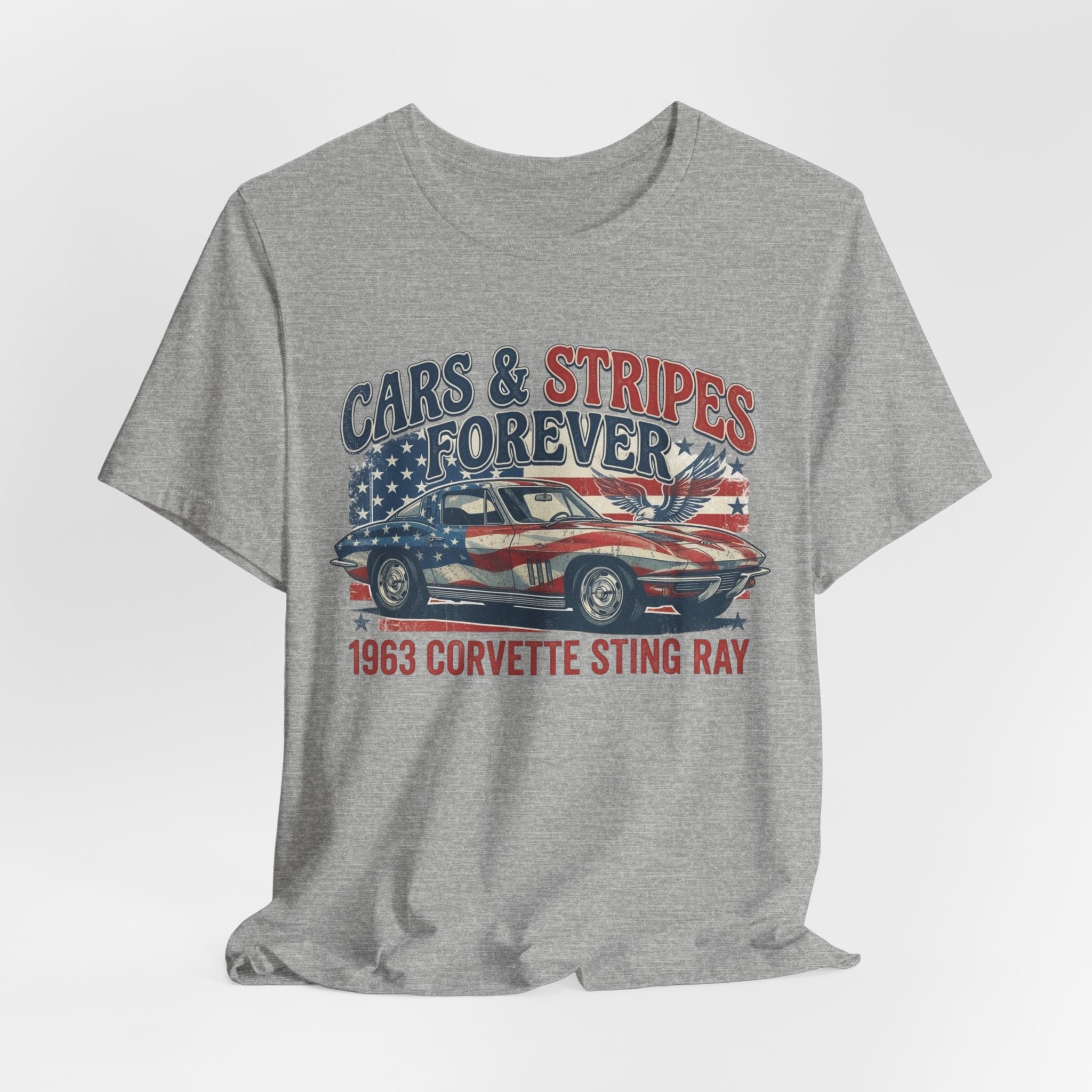 Cars & Stripes Forever: 1963 Corvette Stingray Tee