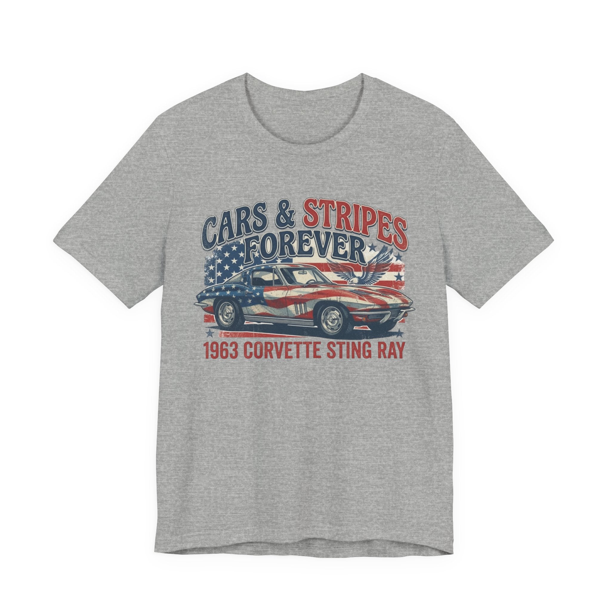 Cars & Stripes Forever: 1963 Corvette Stingray Tee