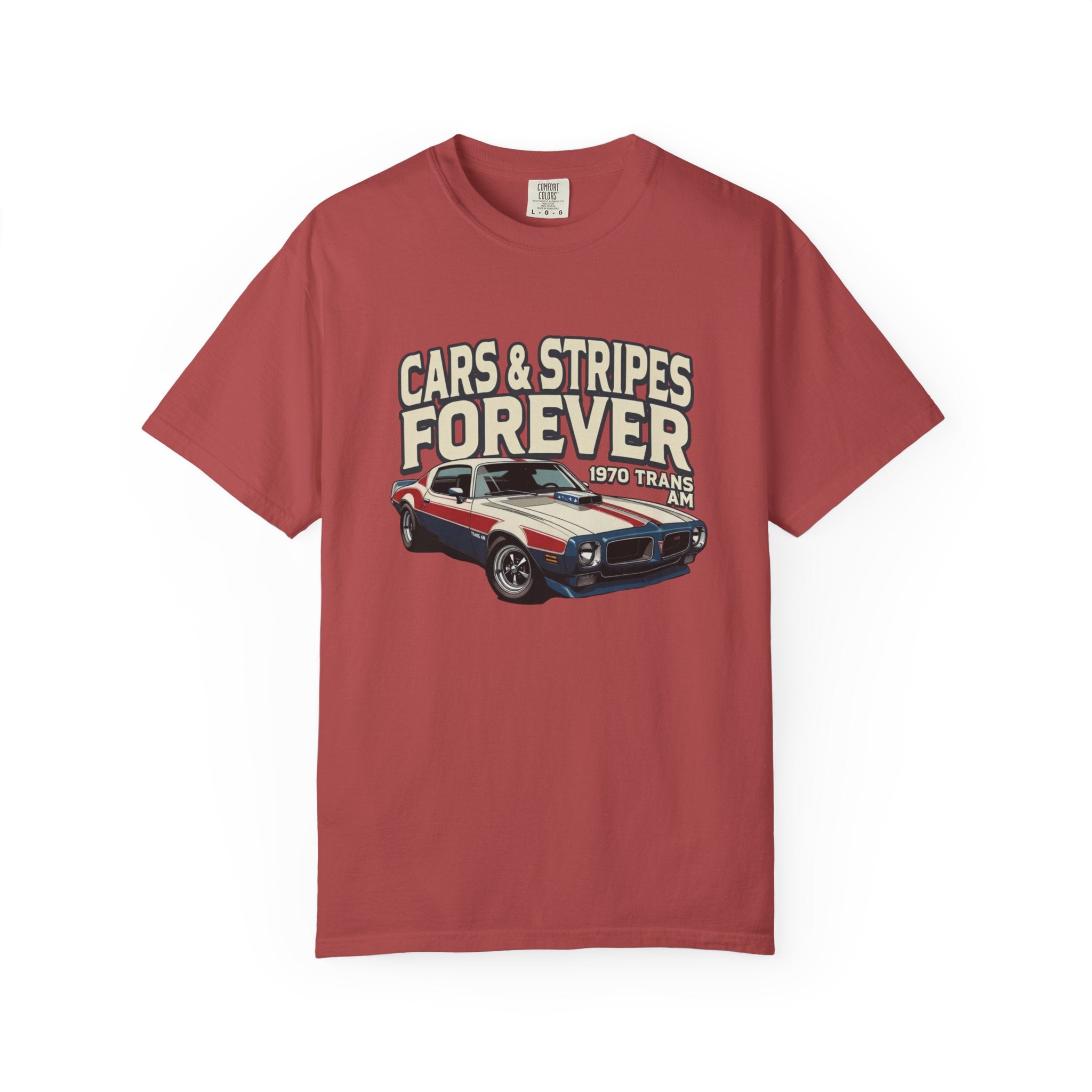 Cars & Stripes Forever 1970 Trans Am Tee