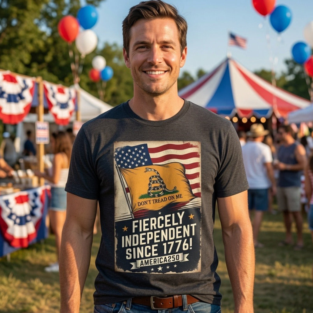 Fiercely Independent America250 Tee