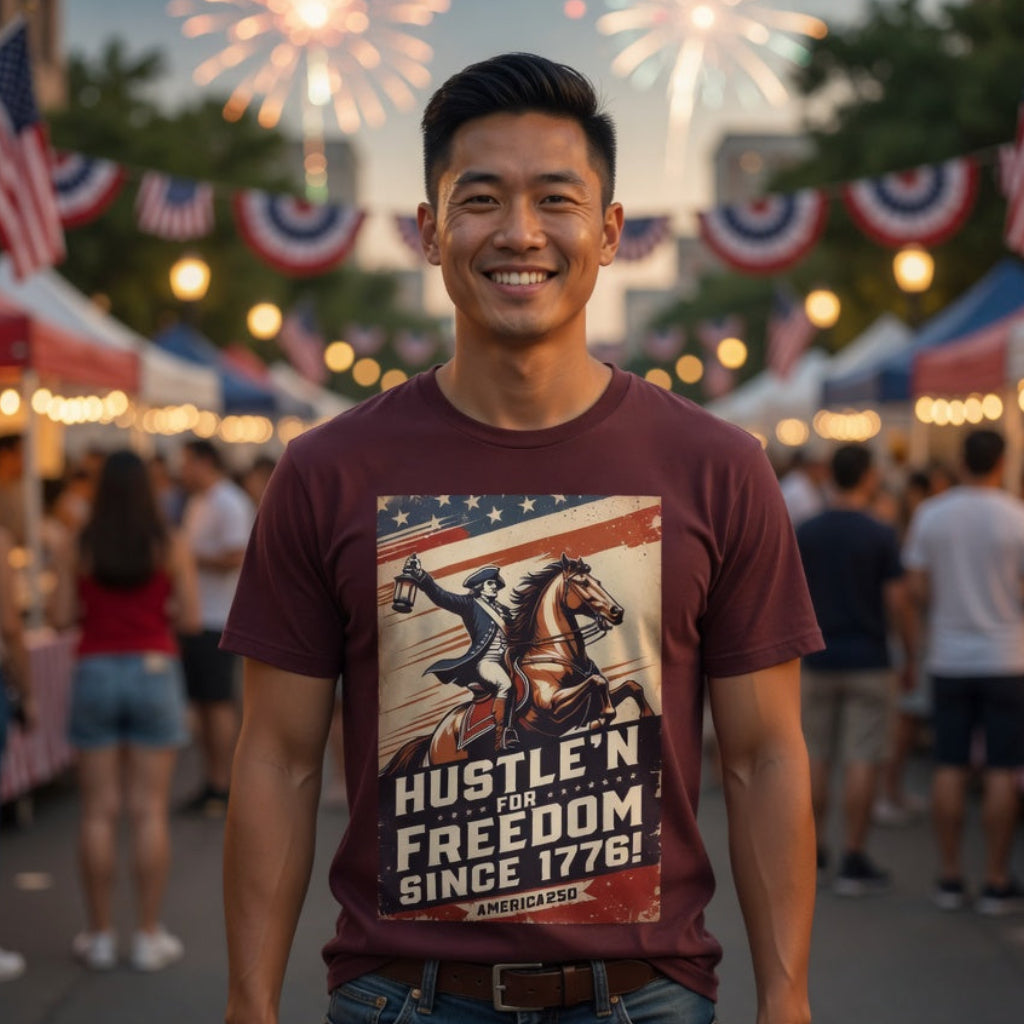 Hustle'n For Freedom America250 Tee