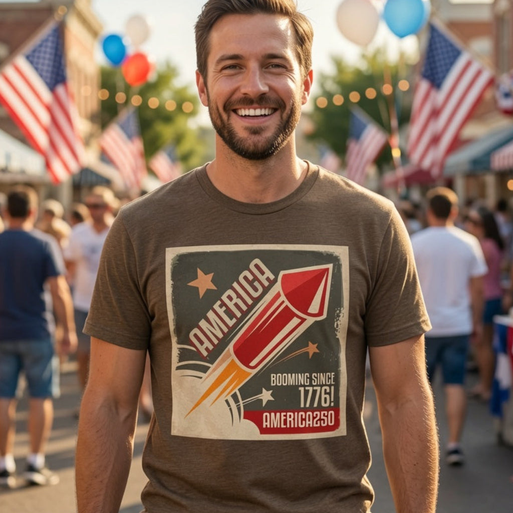 America Booming America250 Tee
