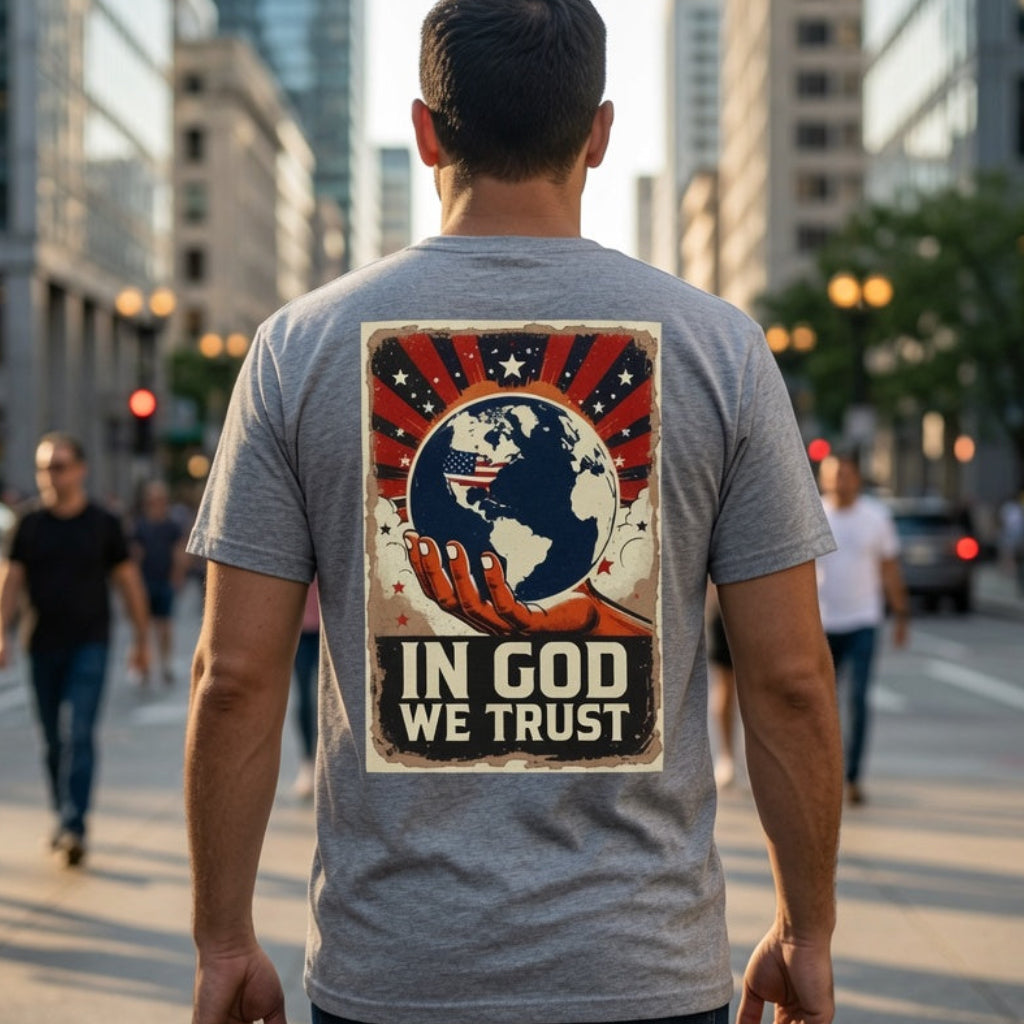 In God We Trust Faith & Freedom Tee