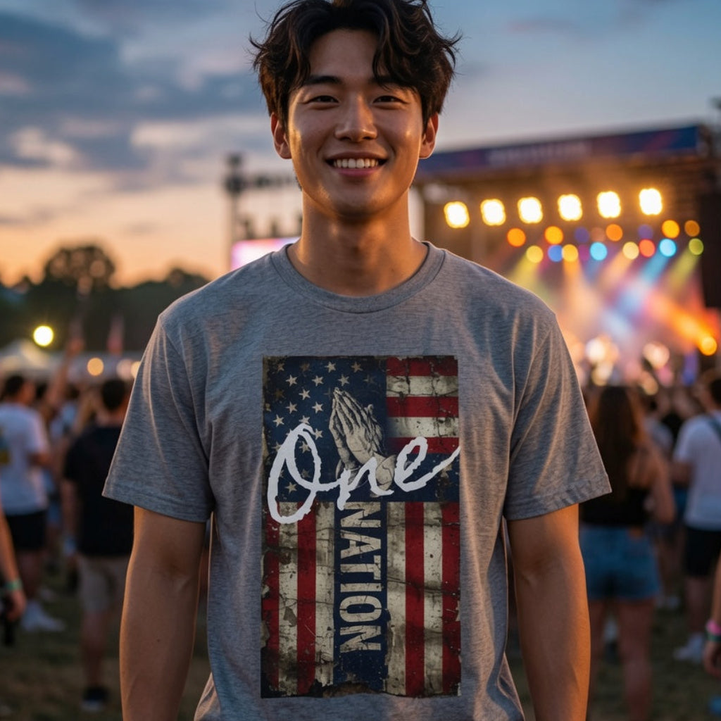 One Nation Faith & Freedom Tee