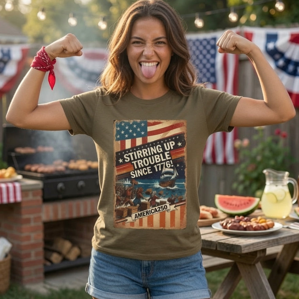 Stirring Up Trouble America250 Tee