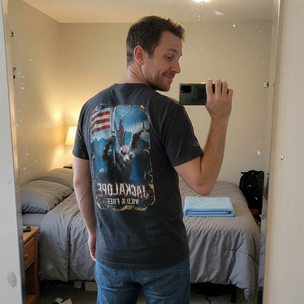 MERICA MONSTERS Jackalope Tee