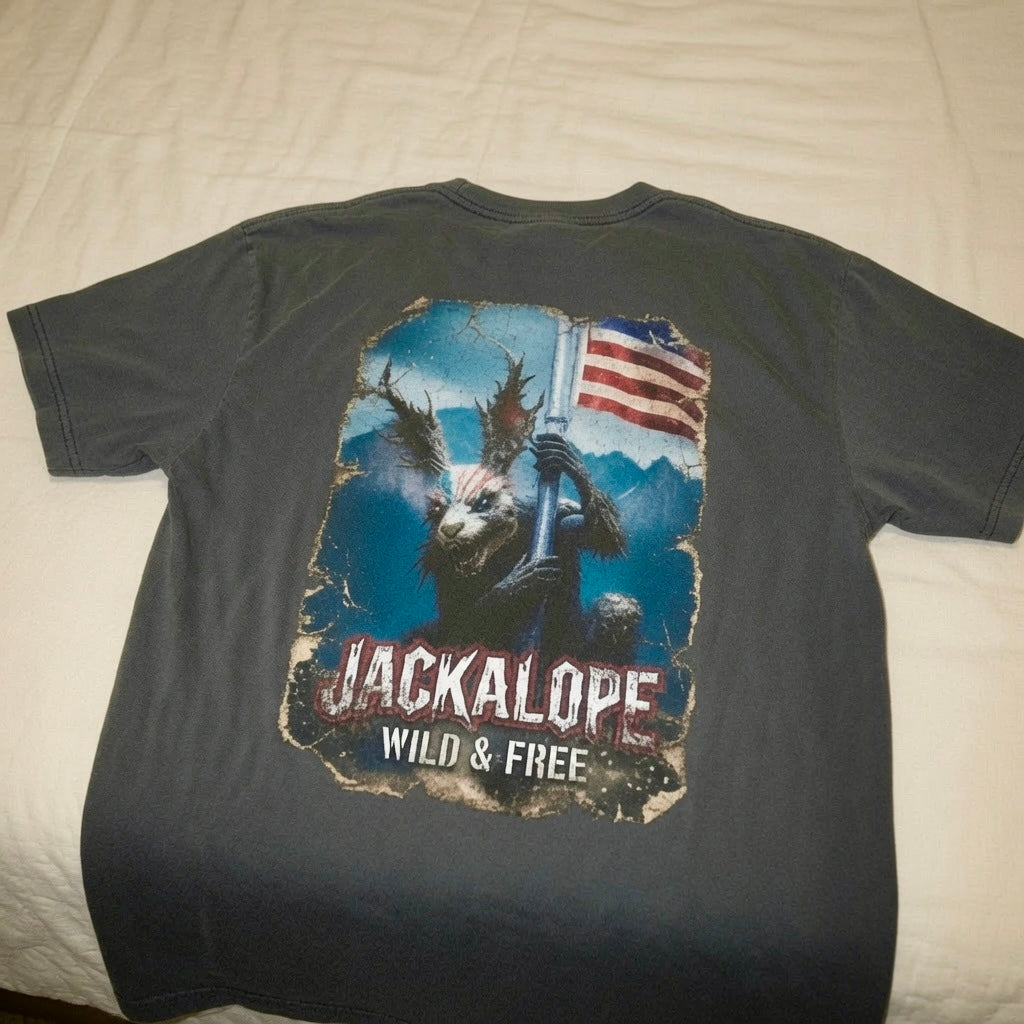 MERICA MONSTERS Jackalope Tee