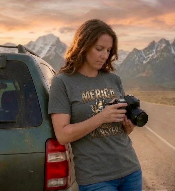 MERICA MONSTERS Jackalope Tee