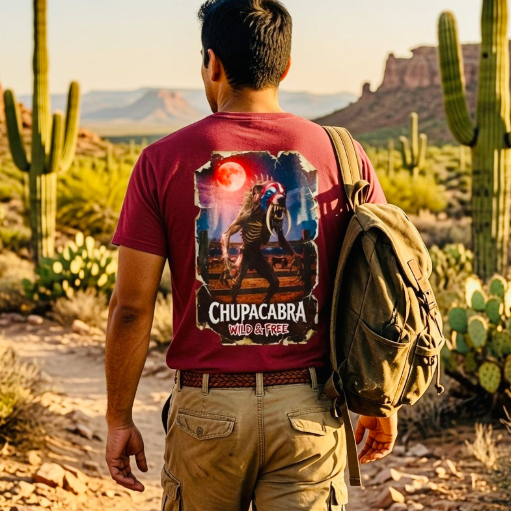 MERICA MONSTERS Chupacabra Tee