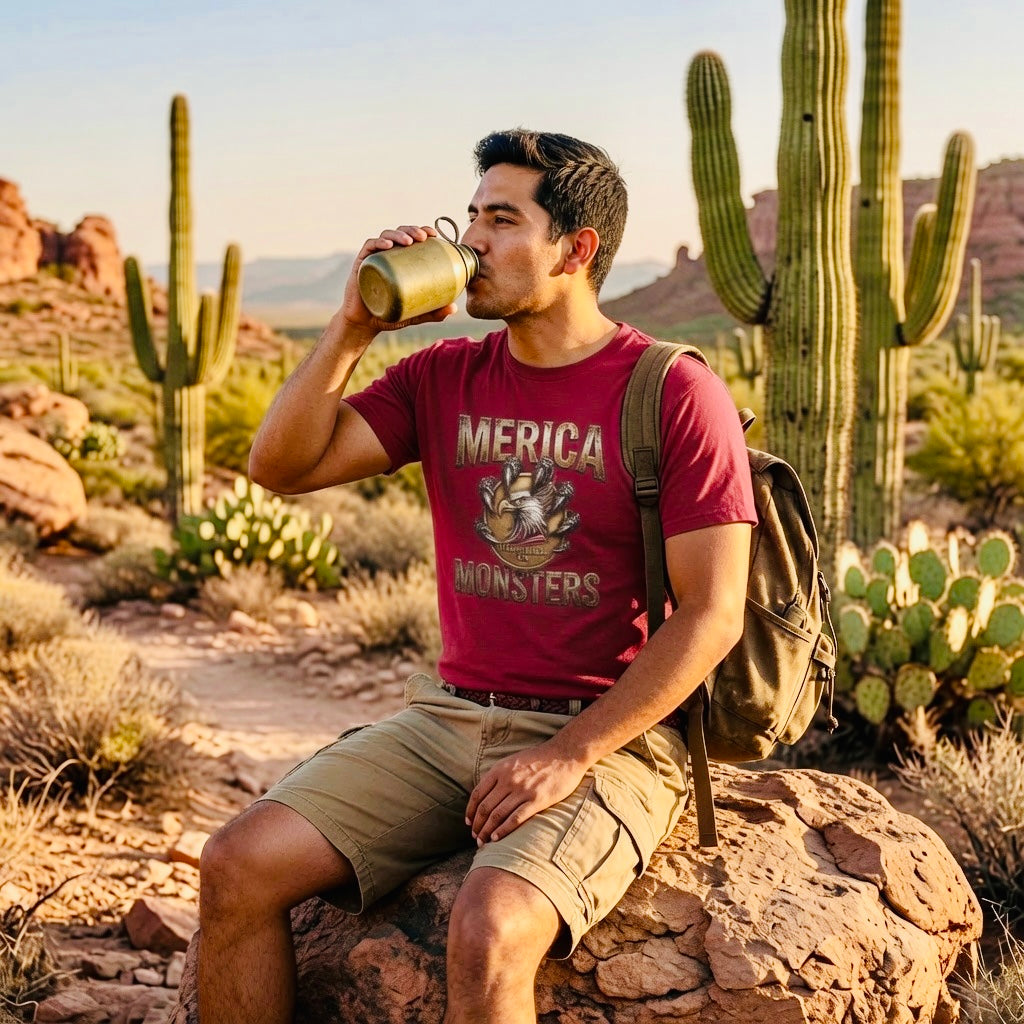 MERICA MONSTERS Chupacabra Tee