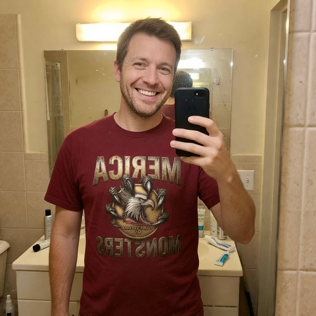 MERICA MONSTERS Chupacabra Tee