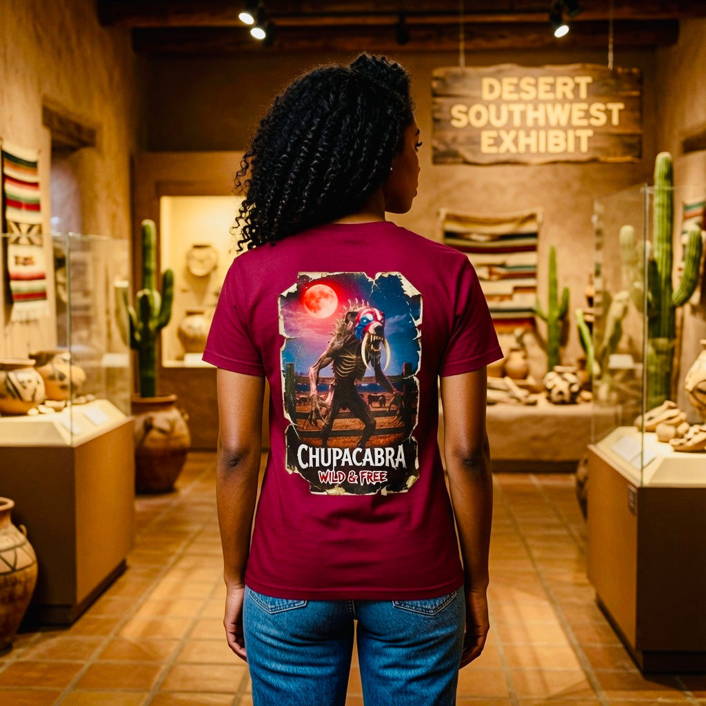 MERICA MONSTERS Chupacabra Tee