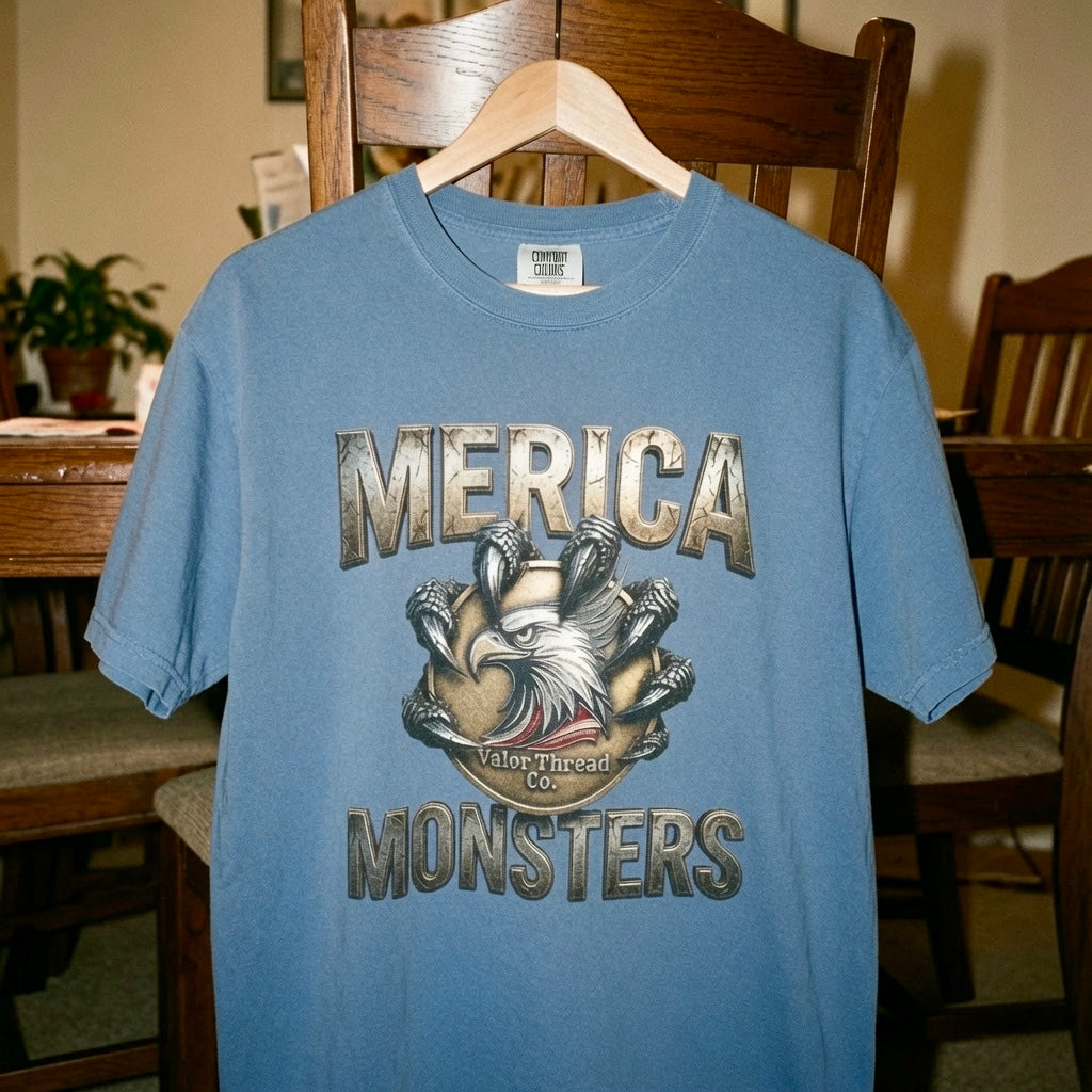 MERICA MONSTERS Bigfoot Tee