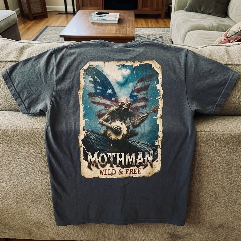 MERICA MONSTERS Mothman Tee