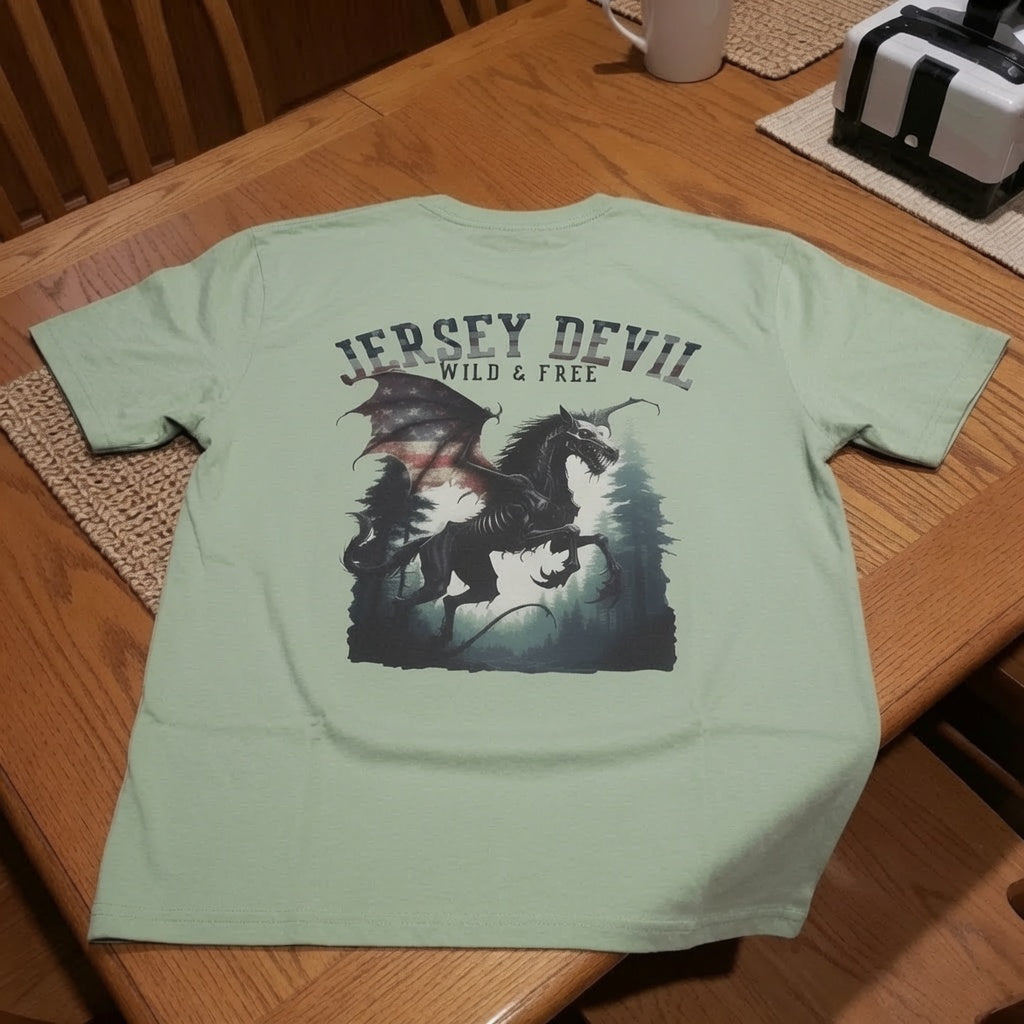 MERICA MONSTERS Jersey Devil Tee