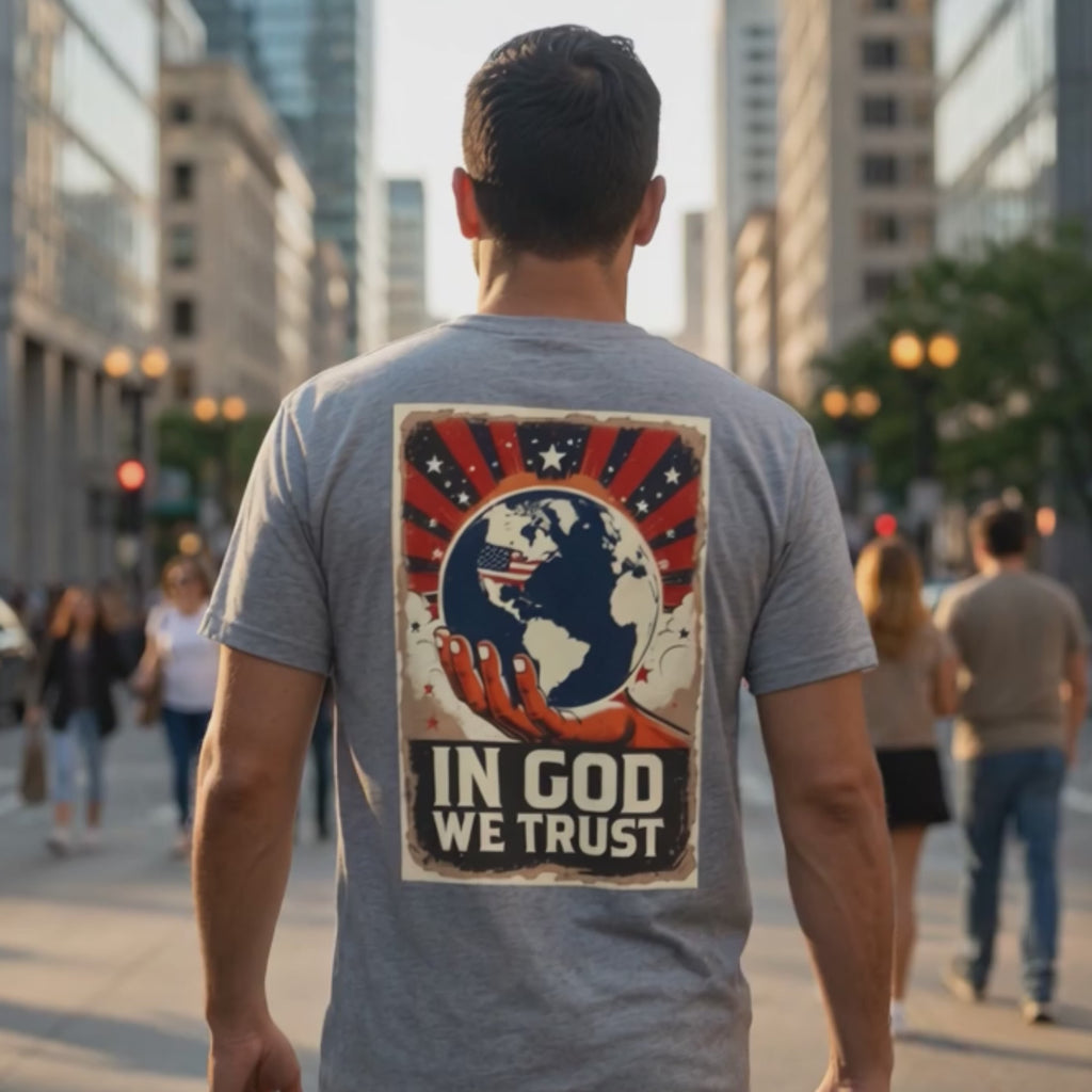 In God We Trust Faith & Freedom Tee