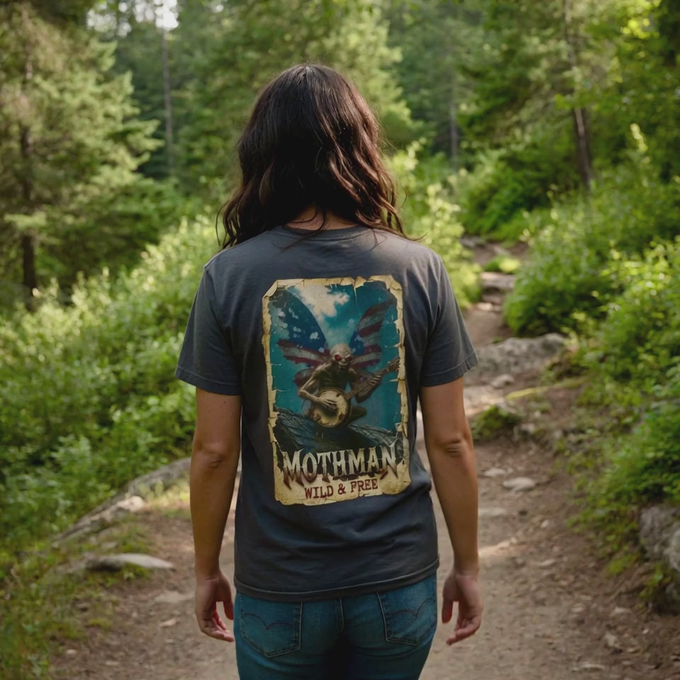 MERICA MONSTERS Mothman Tee