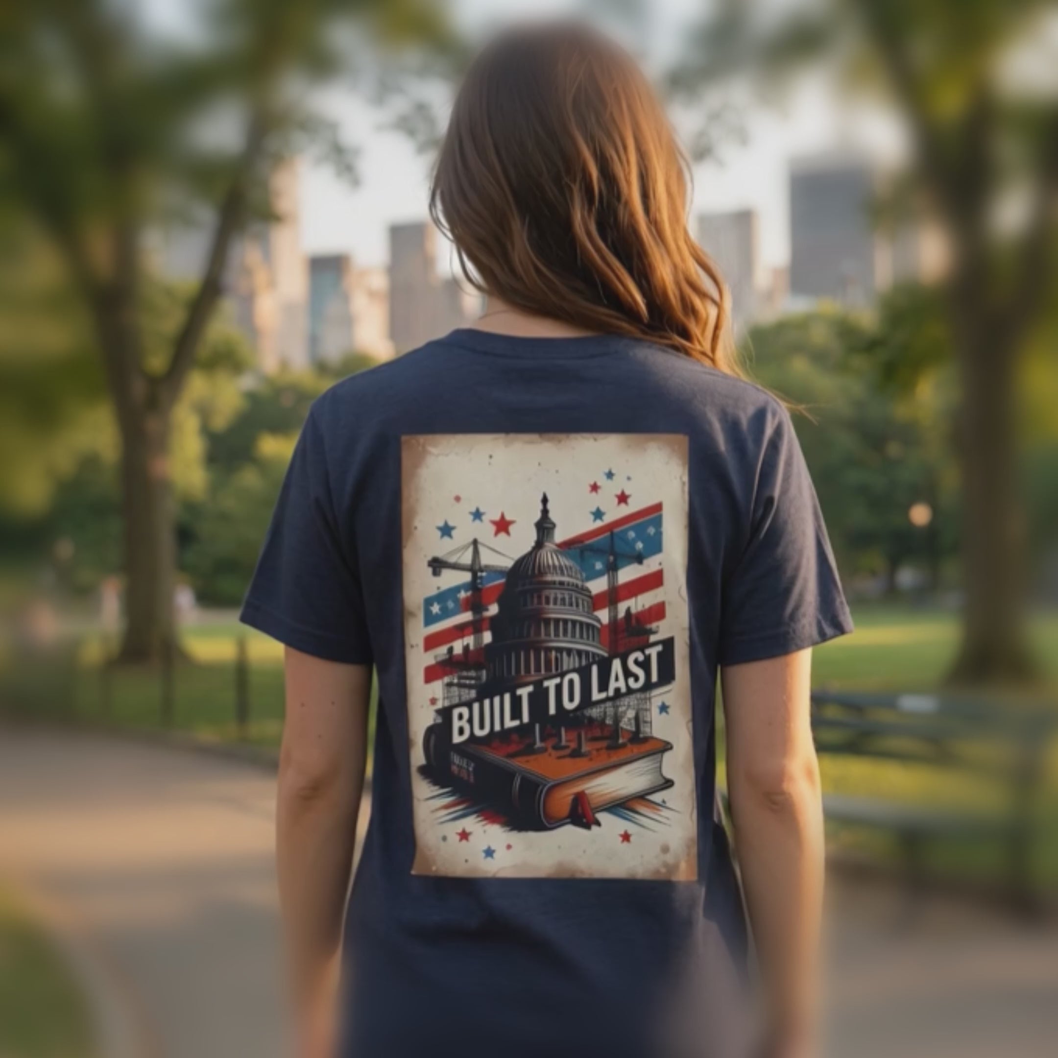 Built To Last Faith & Freedom Tee